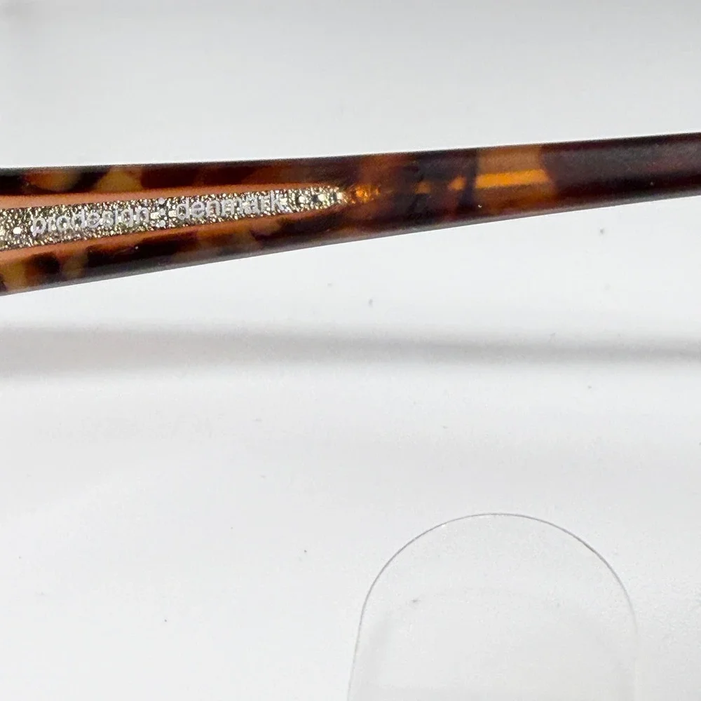 Prodesign Denmark 1749 Tortoise Shell Rectangle Eyeglasses Frame Brown 52-16-135